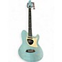 Used Ibanez talman tcm50 Faded Blue Jean Acoustic Electric Guitar Faded Blue Jean