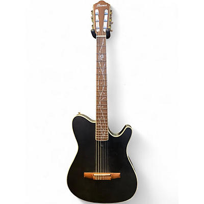 Used Ibanez tod10n-tkf Black Classical Acoustic Electric Guitar
