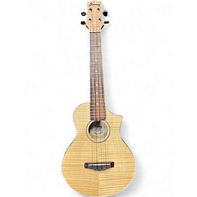 Used Ibanez uew12e-opn Natural Ukulele