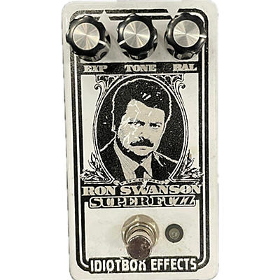 Idiotbox Effects Used Idiotbox Effects Ron Swanson Super Fuzz Effect Pedal