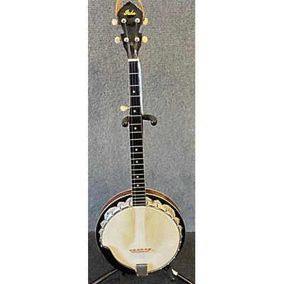 Used Iida Closed Back Banjo Natural Banjo