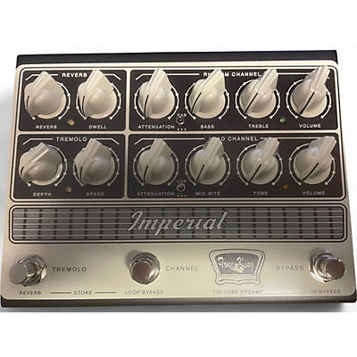 Used Imperial TONE KING TUBE PREAMP PEDAL Guitar Preamp