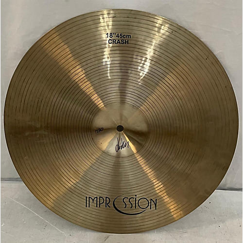 Used Impressions Mixed Crash Cymbal 38