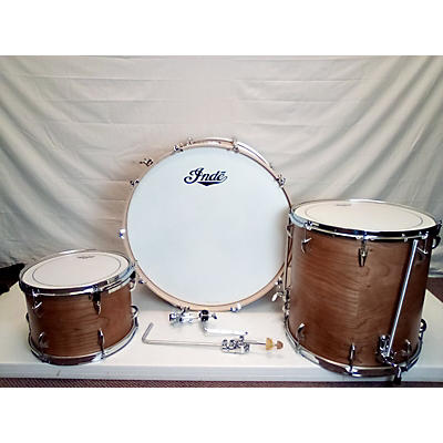 Used Inde 3 piece Studio Mod Walnut Drum Kit