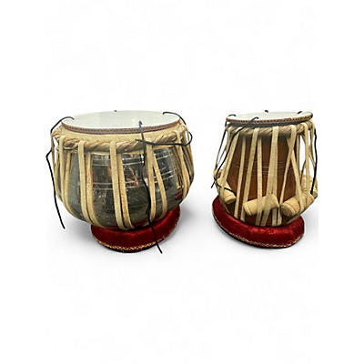Used India Street Percussion Tablas Hand Drum