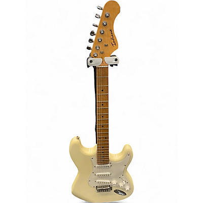 Used Indiana STRAT WHITE Solid Body Electric Guitar
