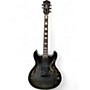 Used Indio 335 Trans Black Hollow Body Electric Guitar Trans Black
