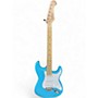 Used Indio Classic S-Style Blue Solid Body Electric Guitar Blue