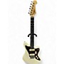 Used Indio DLX Alpine White Solid Body Electric Guitar Alpine White