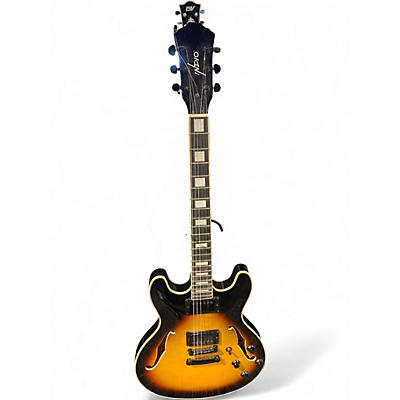 Used Indio HOLLOWBODY 2 Color Sunburst Hollow Body Electric Guitar