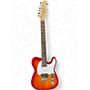 Used Indio Retro Dlx Plus Cherry Sunburst Solid Body Electric Guitar Cherry Sunburst
