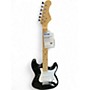 Used Indy Custom STRAT BLACK Solid Body Electric Guitar BLACK