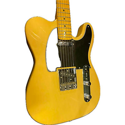 Indy Custom Used Indy Custom Telecaster Yellow Solid Body Electric Guitar