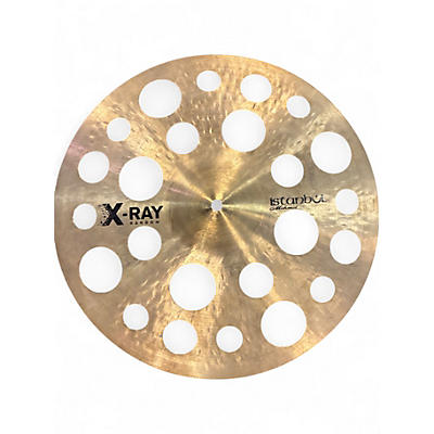 Used Instanbul Mehmet 16in x-ray random Cymbal