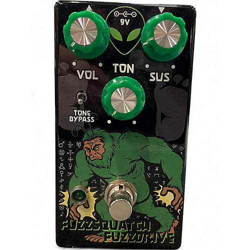 Used Interstellar Audio Machines Fuzzquatch Fuzzdrive Effect Pedal