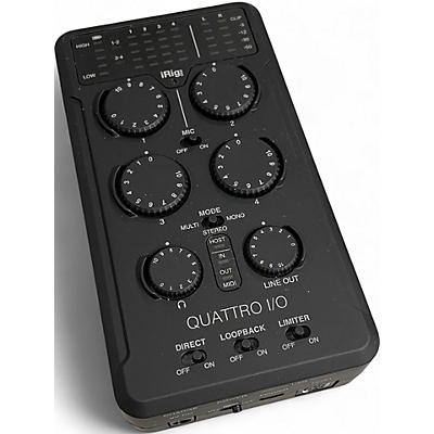 Used Irig PRO QUATTRO I/O Audio Interface