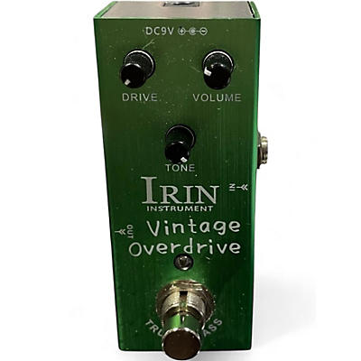 Used Irin Instrument Vintage Overdrive Effect Pedal