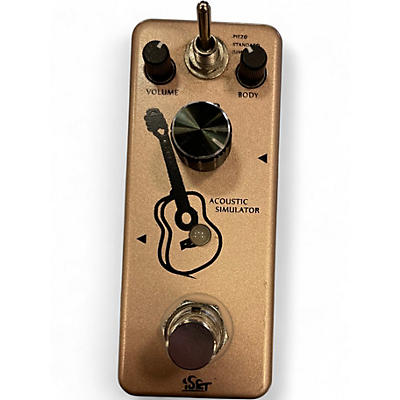 Used Iset ACOUSTIC SIMULATOR Effect Pedal