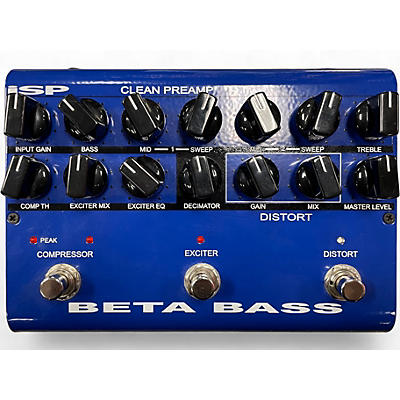 Used Isp Technologies Beta Bass Pedal