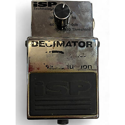 Isp Technologies Used Isp Technologies Decimator G String Noise Reduction Effect Pedal