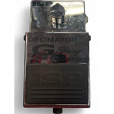 Used Isp Technologies Decimator G String Noise Reduction Effect Pedal