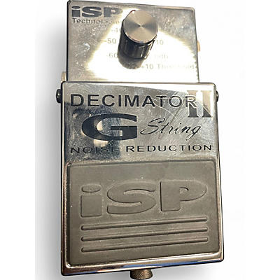 Used Isp Technologies Decimator II G String Noise Reduction Effect Pedal