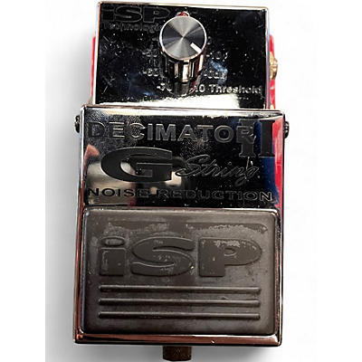 Used Isp Technologies Decimator II G String Noise Reduction Effect Pedal