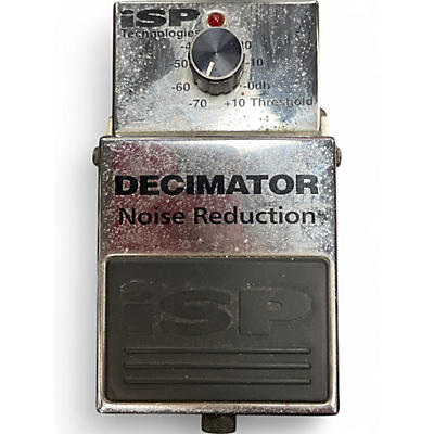 Used Isp Technologies Decimator Noise Reduction Effect Pedal