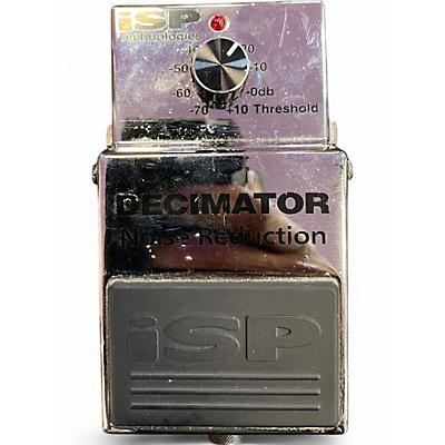 Used Isp Technologies Decimator Noise Reduction Effect Pedal