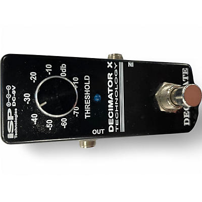 Used Isp Technologies Decimator Noise Reduction Effect Pedal