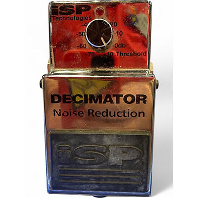 Used Isp Technologies Decimator Noise Reduction Effect Pedal