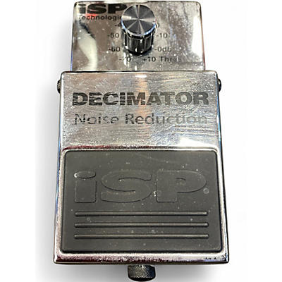 Used Isp Technologies Decimator Noise Reduction Effect Pedal
