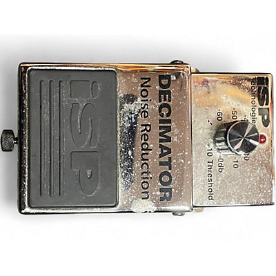Used Isp Technologies Decimator Noise Reduction Effect Pedal