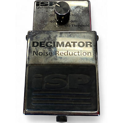 Used Isp Technologies Decimator Noise Reduction Effect Pedal