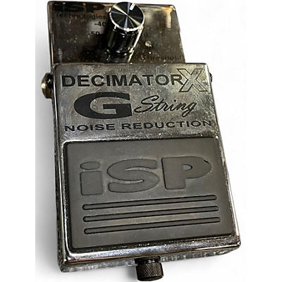 Used Isp Technologies Decimator x G String Noise Reduction Effect Pedal