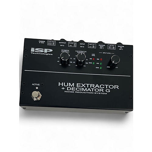 Isp Technologies Used Isp Technologies HUM EXTRACTOR + DECIMATOR G Effect Pedal