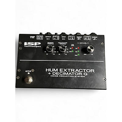 Used Isp Technologies Hum Extractor + Decimator G Noise Reduction System Effect Pedal