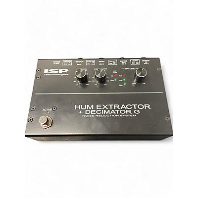 Isp Technologies Used Isp Technologies hum extractor + Decimator G Noise Reduction Effect Pedal