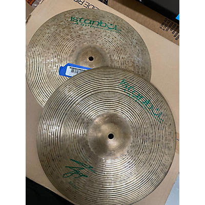 Istanbul Agop Used Istanbul Agop 14in Agop Signature Hi Hats Cymbal