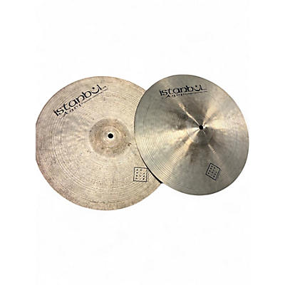 Used Istanbul Agop 14in TRADITIONAL MEDIUM HI-HAT Cymbal