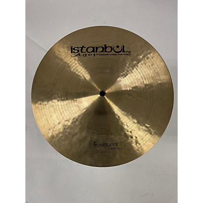 Istanbul Agop Used Istanbul Agop 14in Traditional Dark Crash Cymbal