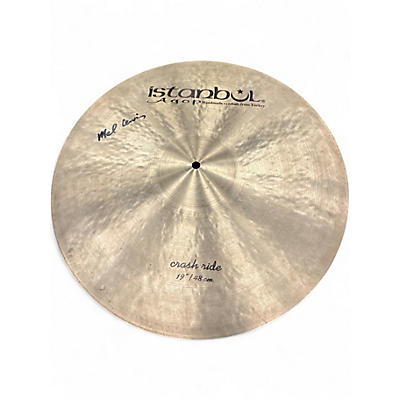 Used Istanbul Agop 19in Mel Lewis Signature Crash Ride Cymbal