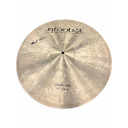 Used Istanbul Agop 19in Mel Lewis Signature Crash Ride Cymbal 39