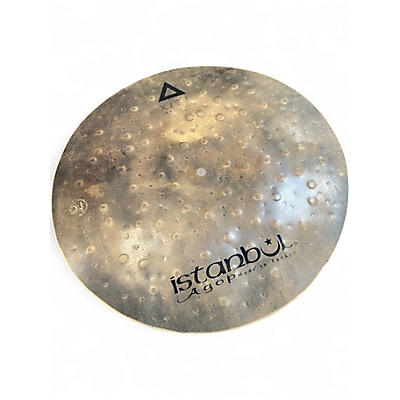 Used Istanbul Agop 20in XIST 20"Dry Dark Flat Ride Cymbal