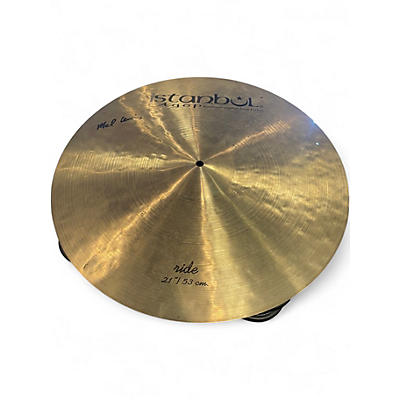 Used Istanbul Agop 21in Agop Signature Ride Cymbal