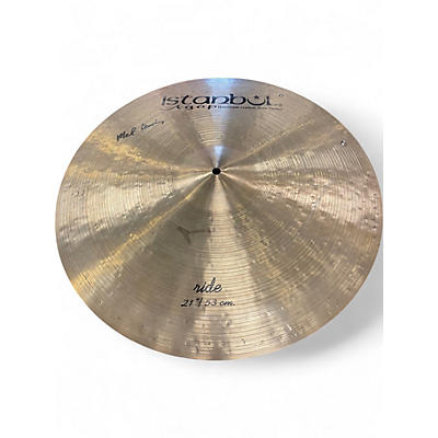 Used Istanbul Agop 21in Mel Lewis Signature Ride Cymbal