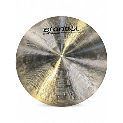 Used Istanbul Agop 22in MEHMET TRADITIONAL RIDE Cymbal