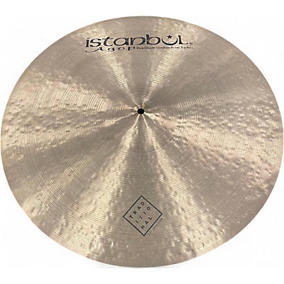 Used Istanbul Agop 22in TRADITIONAL JAZZ RIDE Cymbal