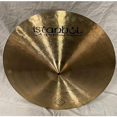 Istanbul Agop Used Istanbul Agop 24in Mehmet Traditional Series Medium Ride Cymbal