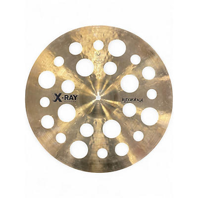Used Istanbul Mehmet 18in x-ray random  Cymbal